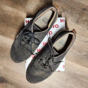 🌊Reef🌊Boat Loafer Slip-On Tie Cushion Shoes M11- DARK BLUE + GRAY